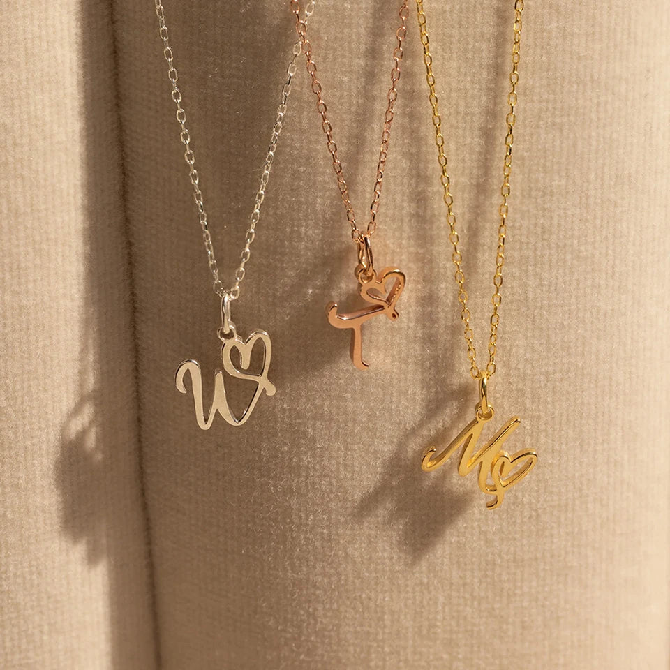 Initial Premium Necklace by Rhévola