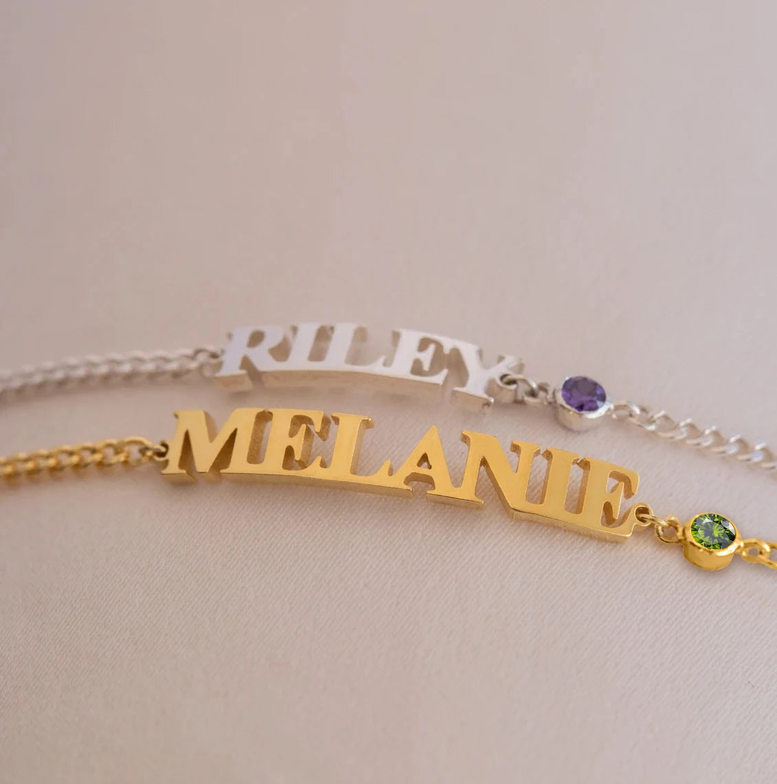 Rhévola Custom Lettering Bracelet